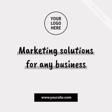 Marketing solutions Video Template