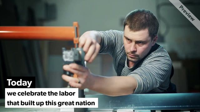 Labor Day Video Template