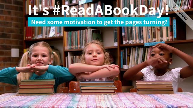 #ReadABookDay Video Template