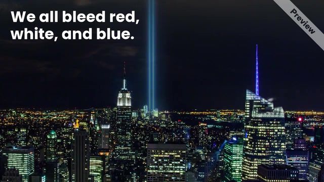 9/11 Remembrance Video Template
