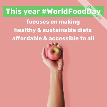 #WorldFoodDay Video Template