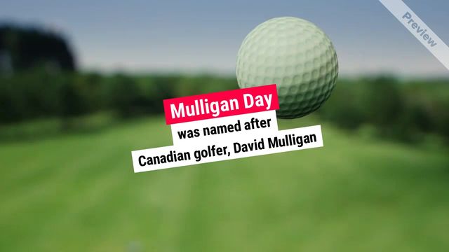 Mulligan Day Video Template