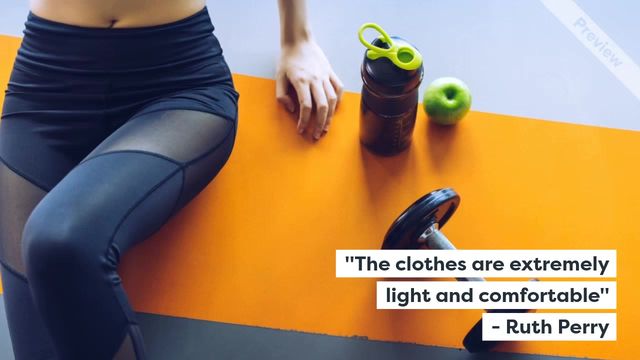 Fitness Clothing Video Template