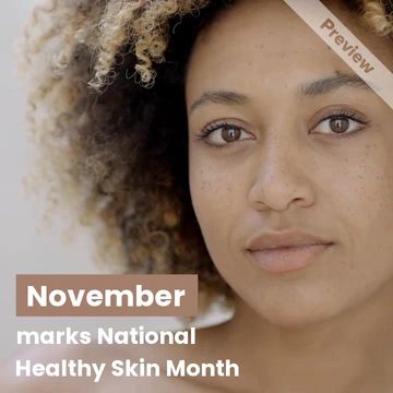 Healthy Skin Video Template