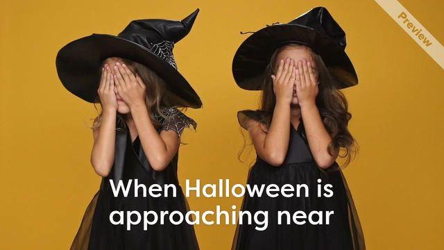 Halloween Sale Video Template