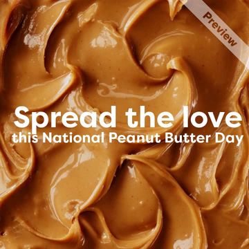 National Peanut Butter Day Video Template Video Template