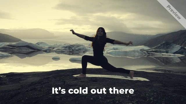 Hot Yoga Video Template