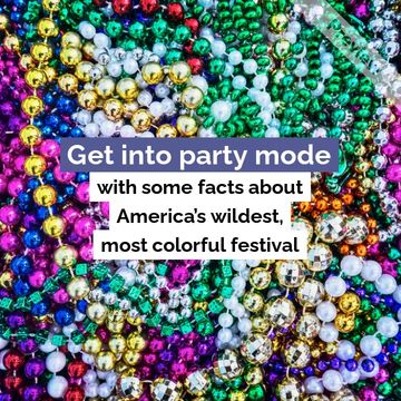 #MardiGras Video Template