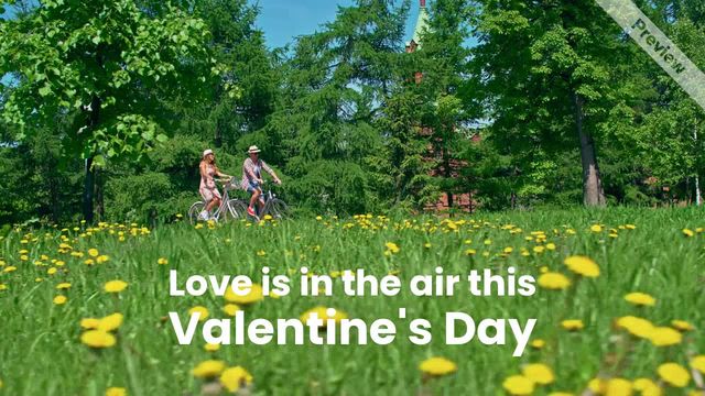 Love in the Air Video Template