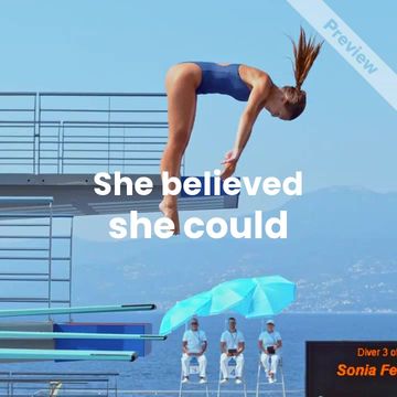 she believed Video Template