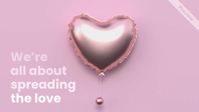 Spreading love Video Template