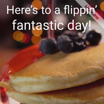 National Pancake Day Video Template