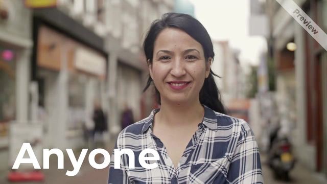 Anyone can Video Template