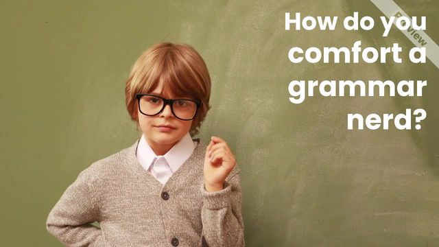 National Grammar Day Video Template