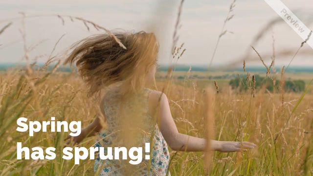 Spring Sale Video Template