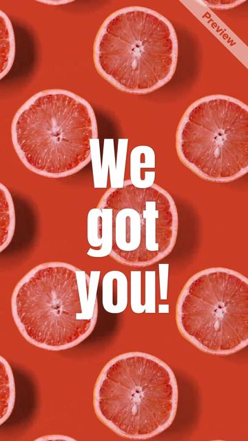 We got you Video Template