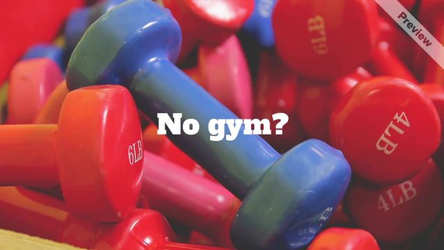 No gym Video Template