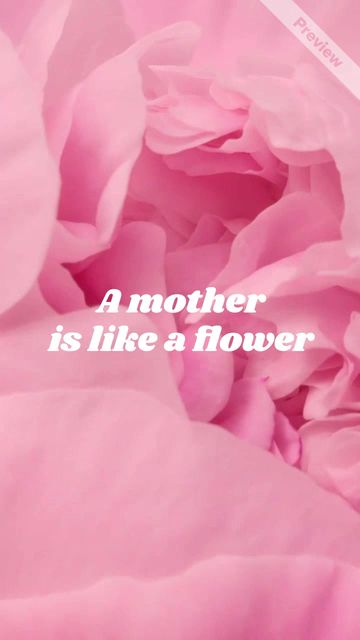 Like a flower Video Template