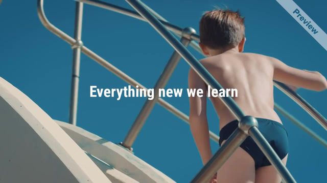 Swim lessons Video Template