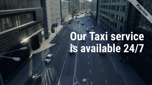 Eco taxi Video Template