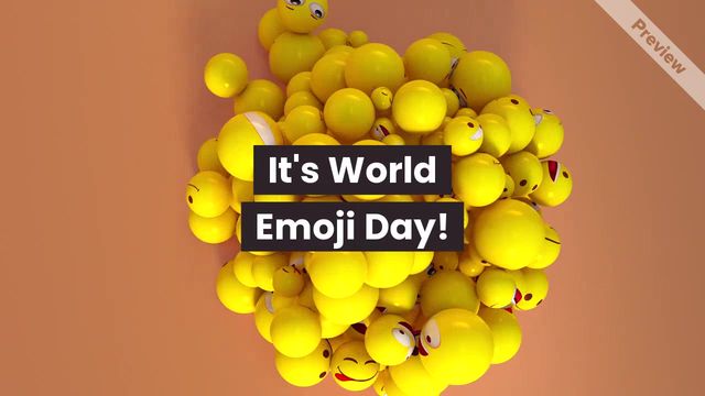 Emoji Day Video Template