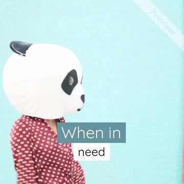 Send a bear Video Template