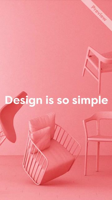 design is simple Video Template