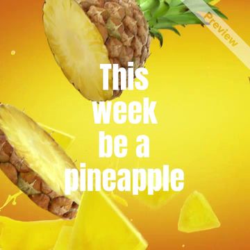 Pineapple  Video Template