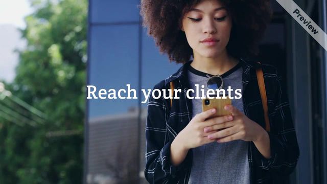 Reach clients Video Template