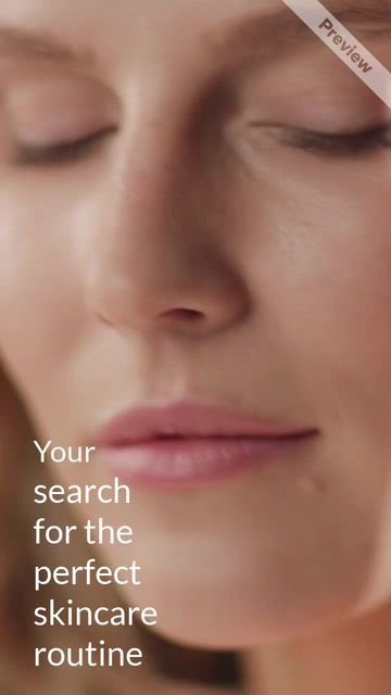 Skincare routine Video Template