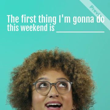 Fill in the blank Video Template