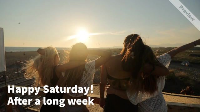 Saturday Sale Video Template