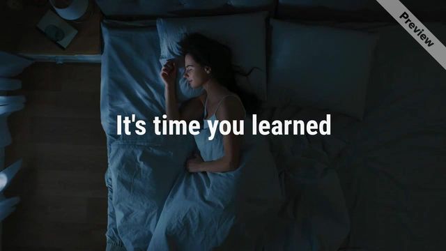 Sleep Method Video Template