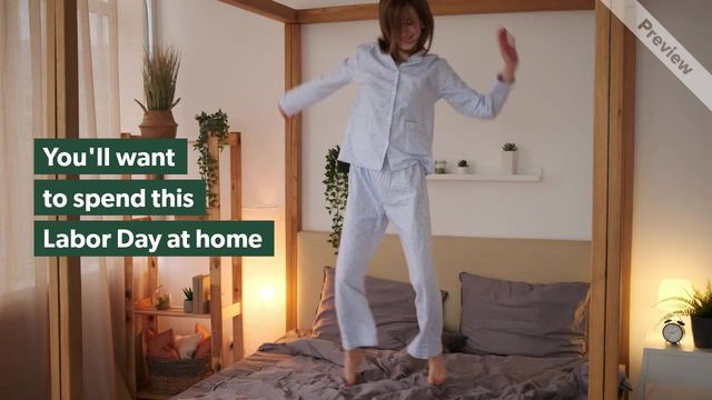 Labor Day at Home Video Template