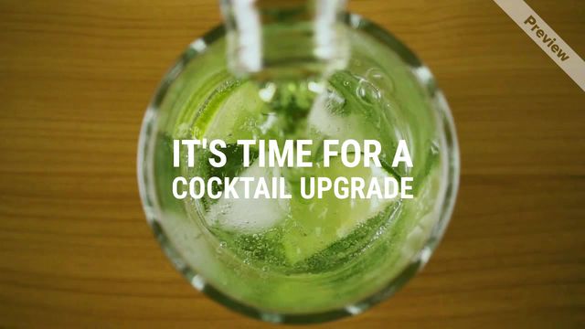 Cocktail Upgrade Video Template