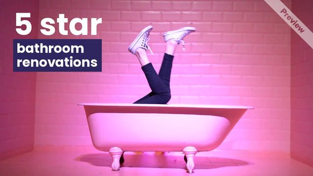 5 Star Bathroom Video Template