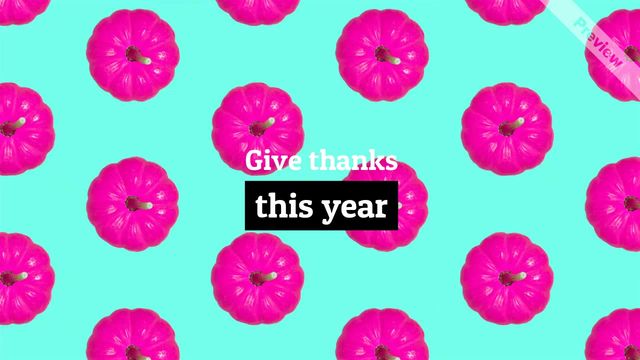 Fresh & Organic Video Template