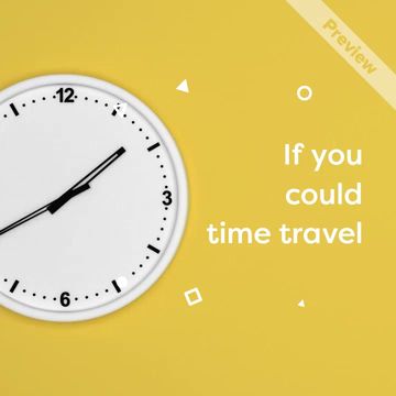 Time Traveler Day Video Template