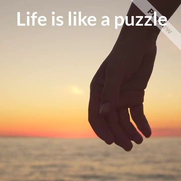 National Puzzle Day Video Template