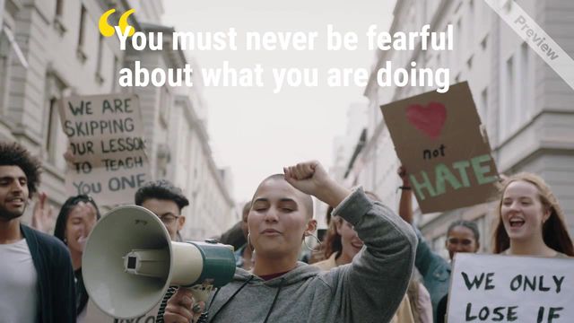 It Is Right Video Template