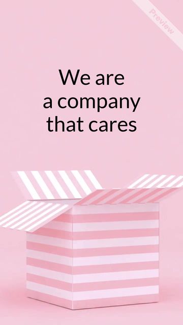We Care Video Template