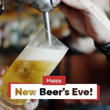 New Beer's Eve Video Template