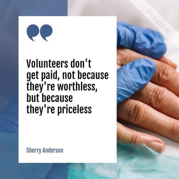 Volunteers Video Template