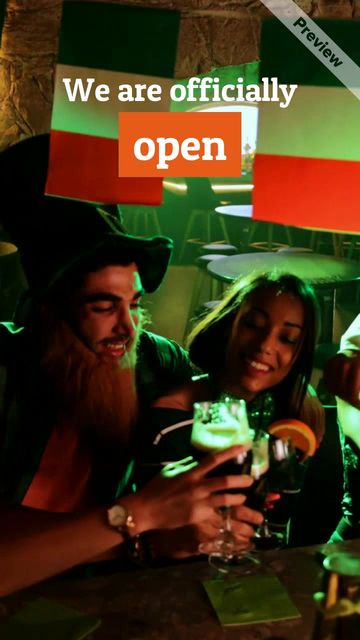 We're Open Video Template