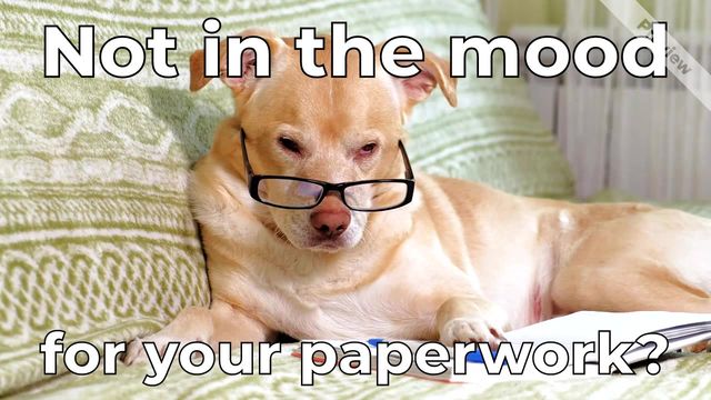 Not In The Mood Video Template