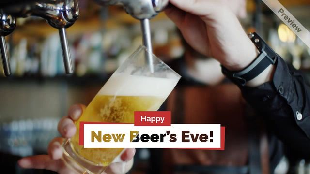 New Beer's Eve Video Template