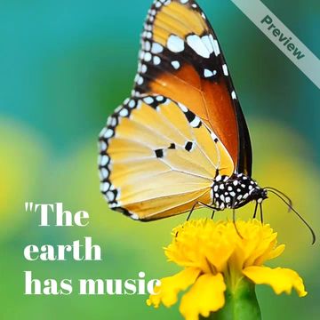 Earth's Music Video Template