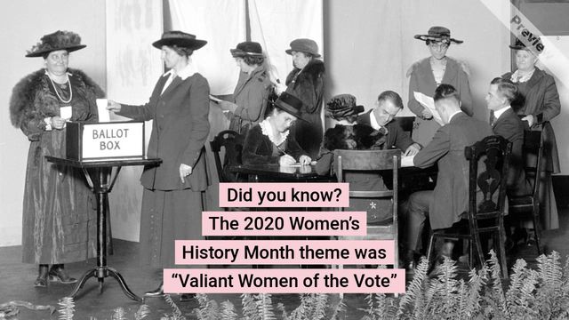 #WomensHistoryMonth Video Template