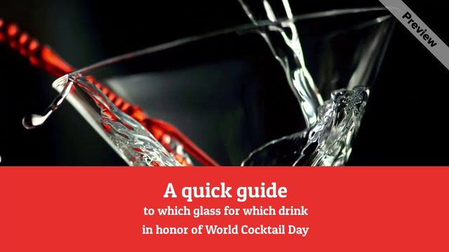 #WorldCocktailDay Video Template