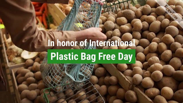 No Plastic Bags Video Template